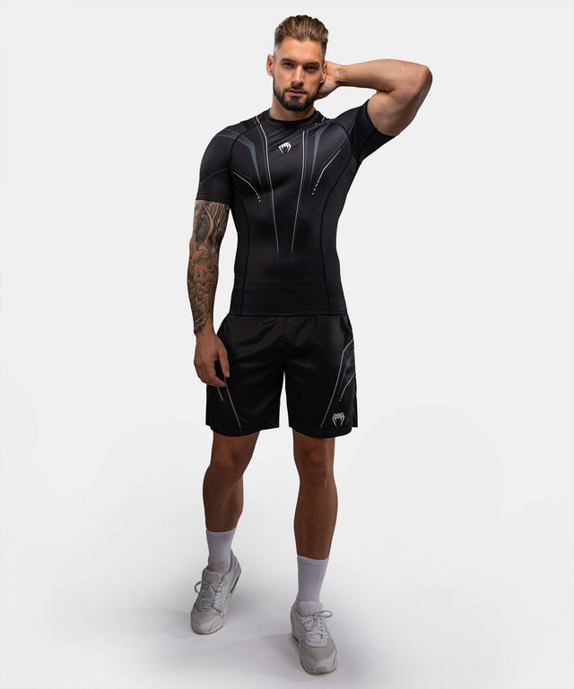 Venum Rashguard Streamline - Negru/Alb