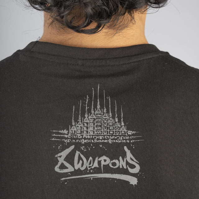 8 Weapons T-Shirt Yantra – Sort