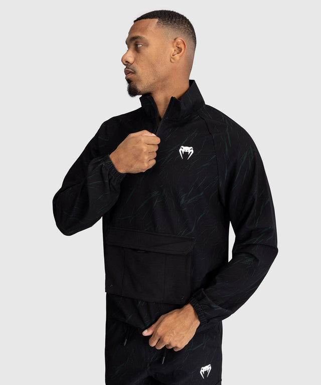 Venum Trooper Training Jacket – Black/Forest Green