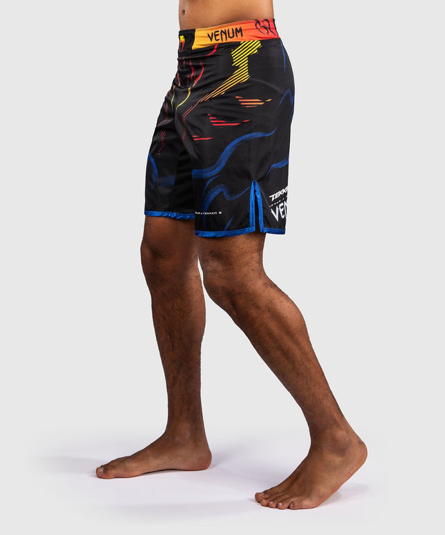 Shorts de MMA Venum x TEKKEN 8 Yoshimitsu – Noir/Orange
