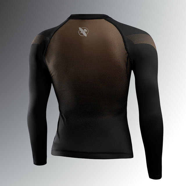 Rashguard Hayabusa Pro Ranked Manga Comprida Mulher – Castanho