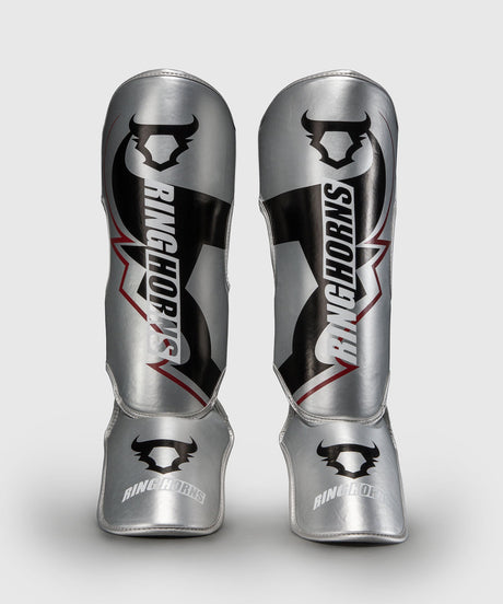 Ringhorns Charger Shin guards – Silver/Black