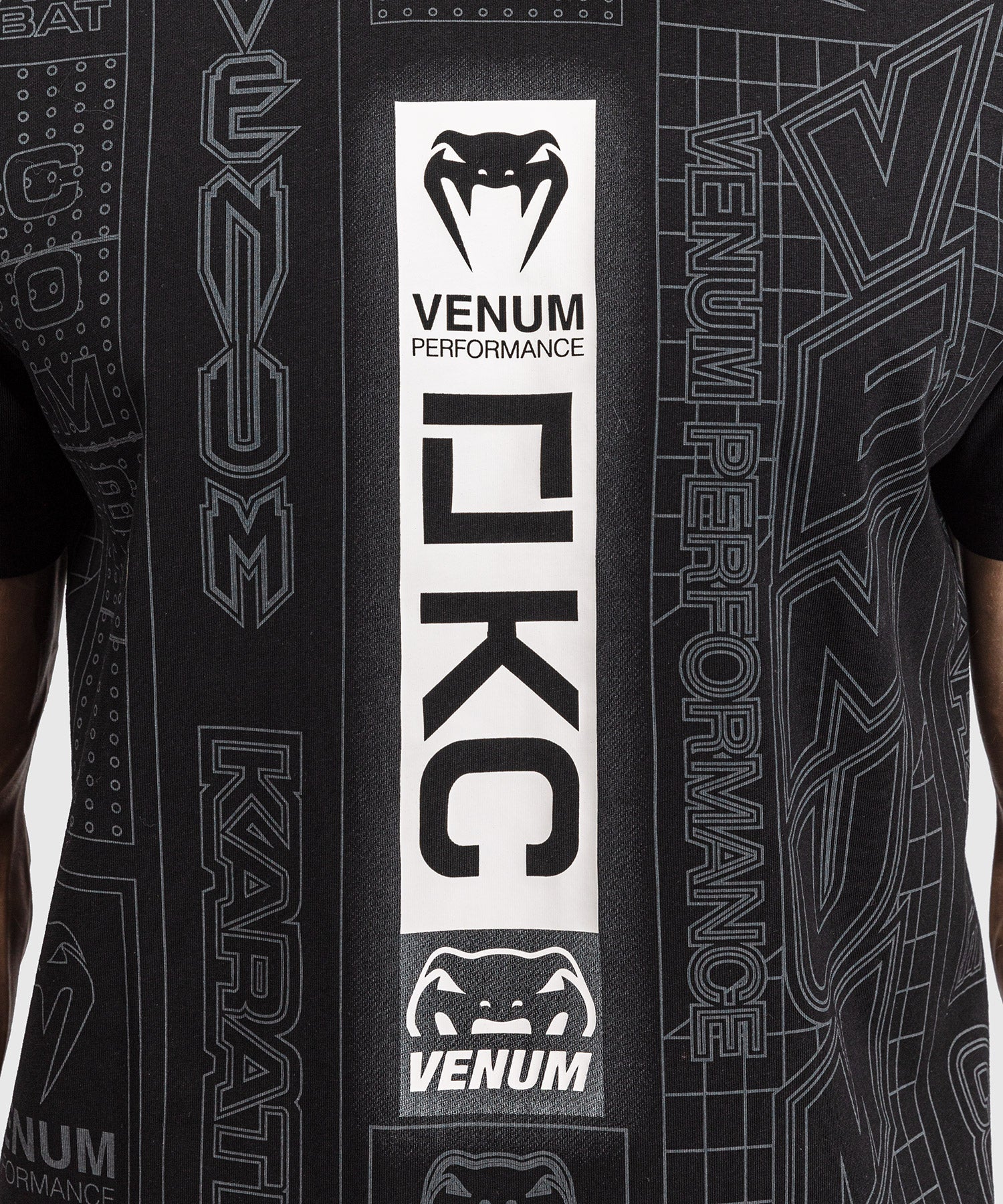 Venum T-shirt Karate Combat – Sort/Grå