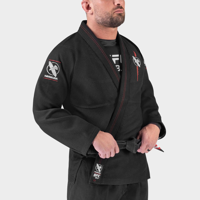 Hayabusa x UFC BJJ-Gi Jacke Lightweight – Schwarz