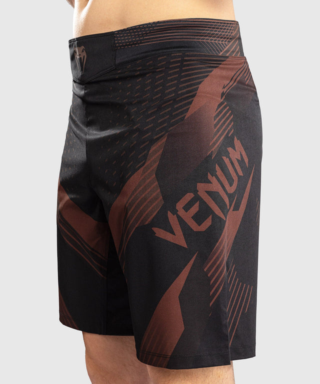 MMA trenky Venum No-Gi 6.0 – Černé/Hnědé