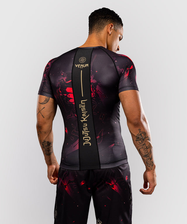 Rashguard Venum x Jujutsu Kaisen Itadori – Černá/Červená