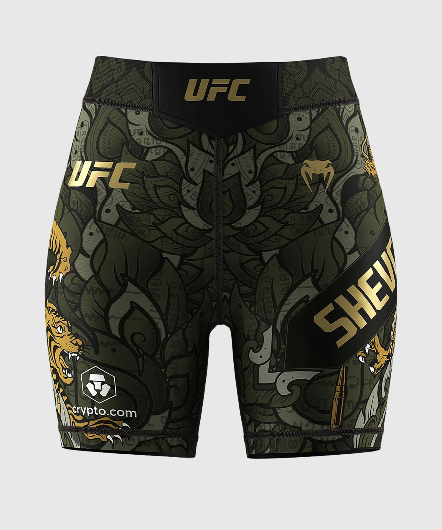 Shorts de compression UFC Venum Valentina Shevchenko – Vert