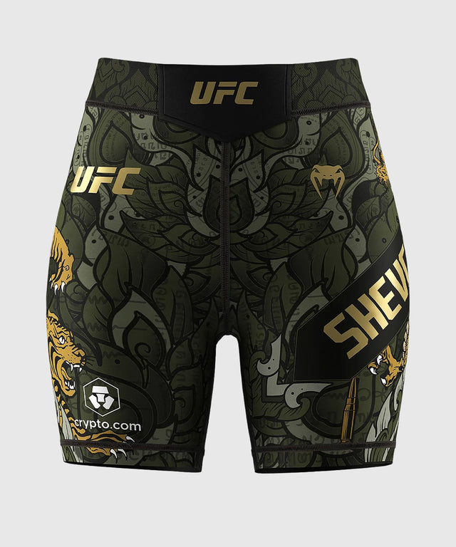 Shorts de compression UFC Venum Valentina Shevchenko – Vert