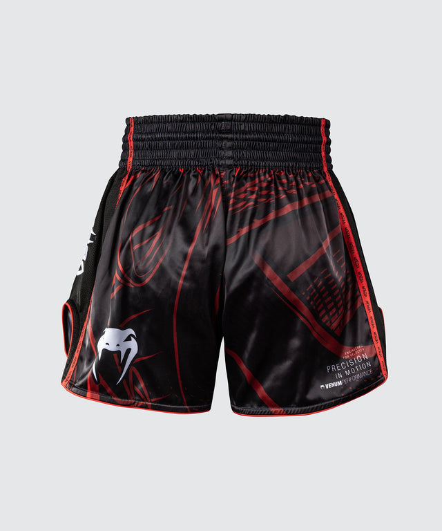 Venum Calções de Muay Thai Crimson Viper 2.0 – Preto/Vermelho
