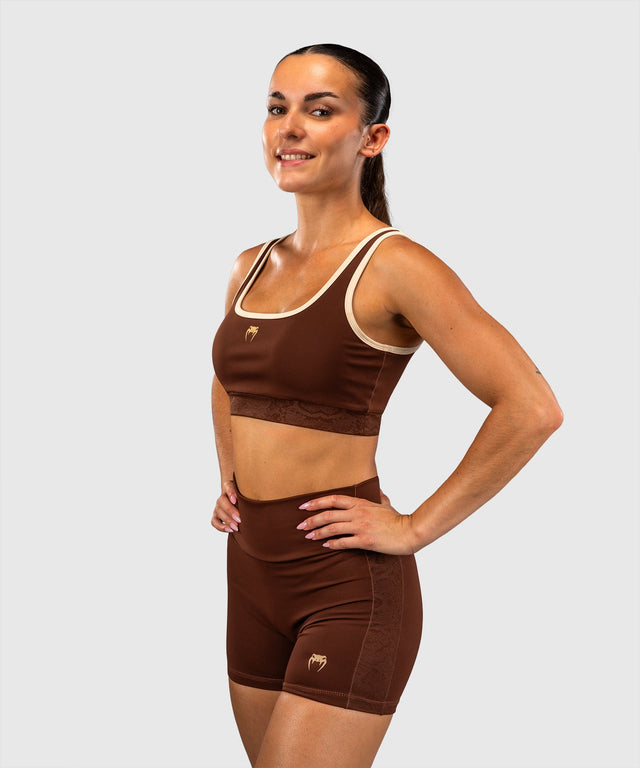 Bustier sport Venum Viper pentru femei – Maro