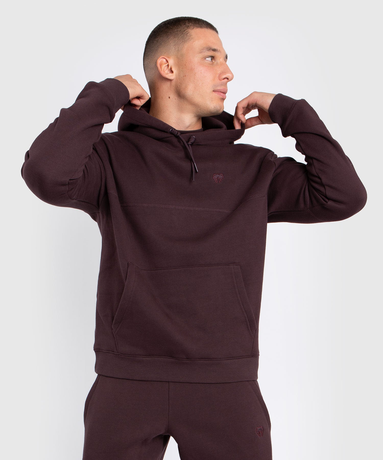 Hoodie Venum Silent Power – Marron foncé