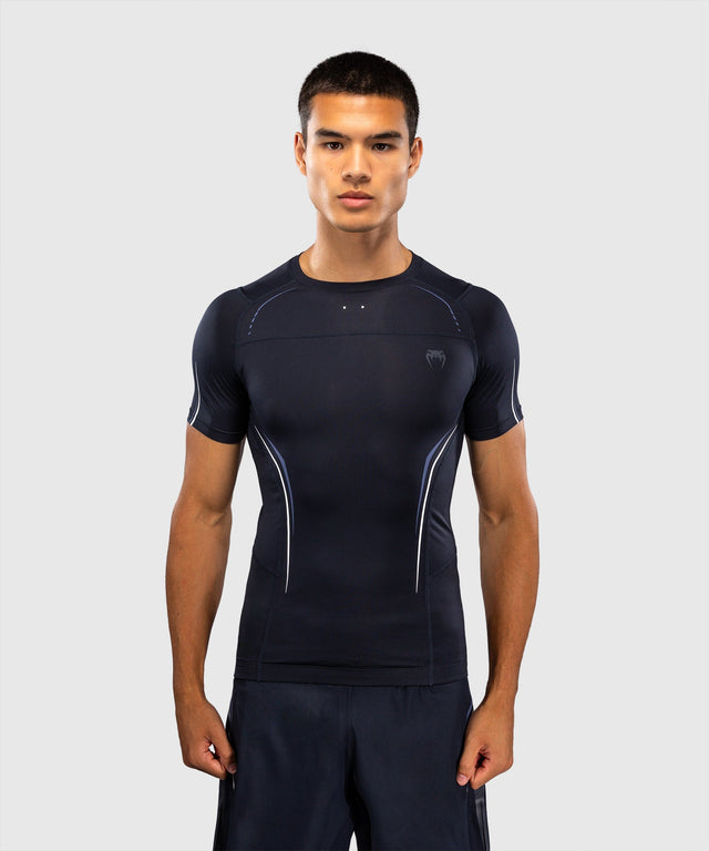 Rashguard Venum G-Core – Námořnická modrá/Bílá