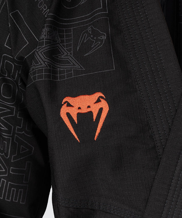 BJJ kimono Venum x Karate Combat – Černá/Šedá