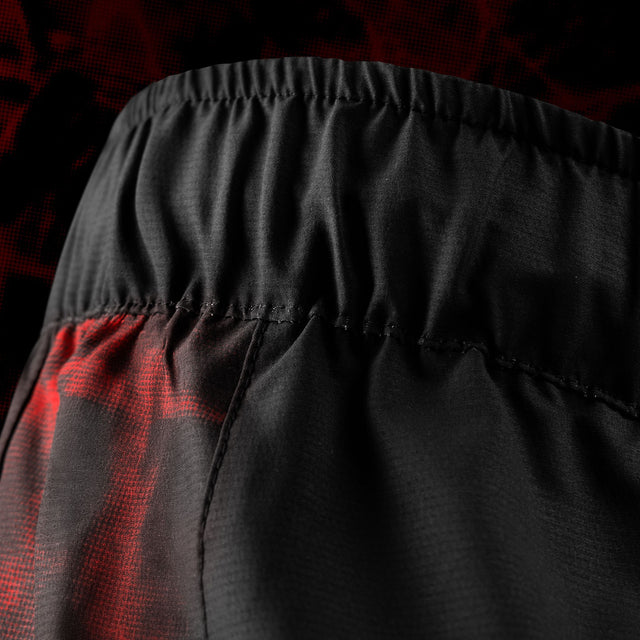 Hayabusa x UFC BJJ MMA-shorts til kvinder - Sort/Rød