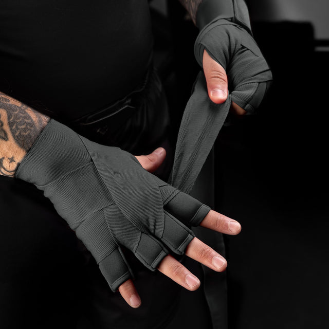 Hayabusa Håndbind Knuckle Guard – Grå