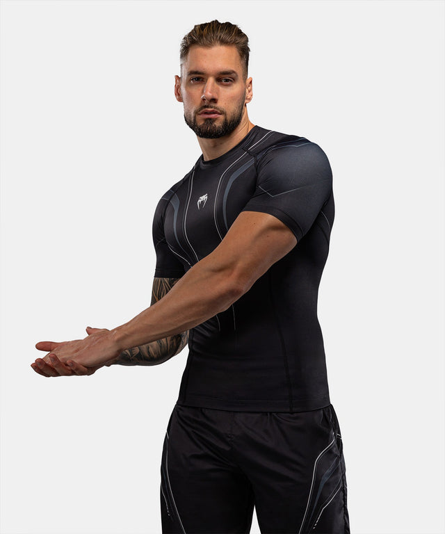 Venum Rashguard Streamline - Negru/Alb