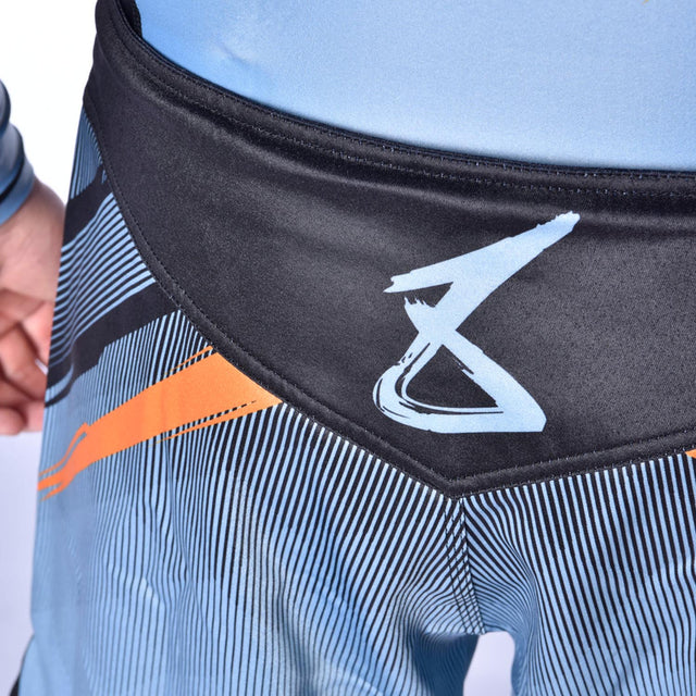 8 WEAPONS MMA-shorts Shift – Isgrå/Orange