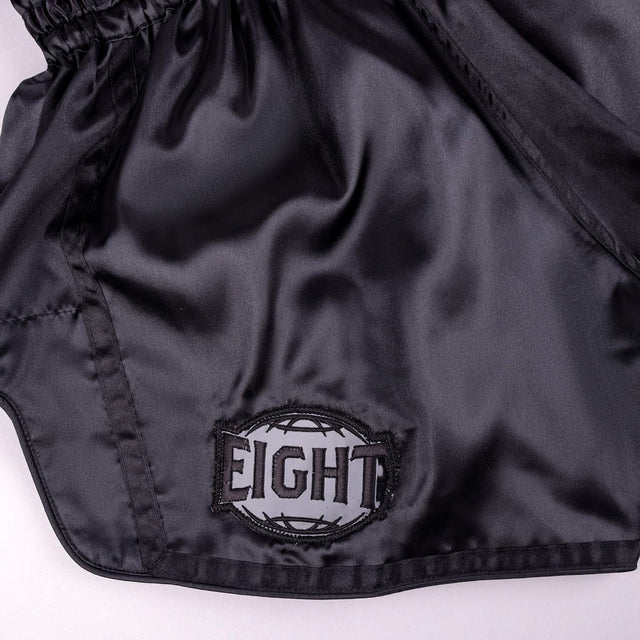 8 WEAPONS Muay Thai shorts Bangkok – Sort