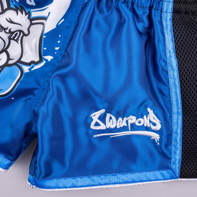 8 WEAPONS Muay Thai shorts Jipe – Blå