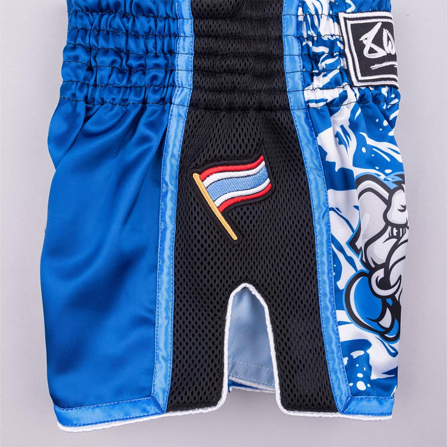 8 WEAPONS Muay Thai shorts Jipe – Blå
