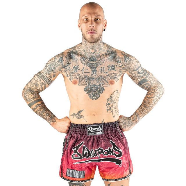 8 WEAPONS Muay Thai shorts Vivo Sunsphere - Multifarvet