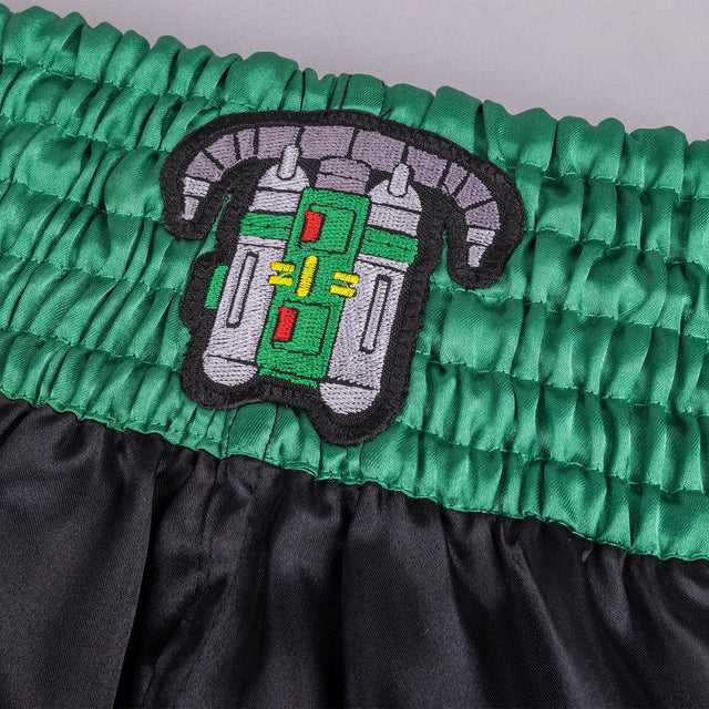 Shorts de Muay Thai 8 WEAPONS West Coast – Vert