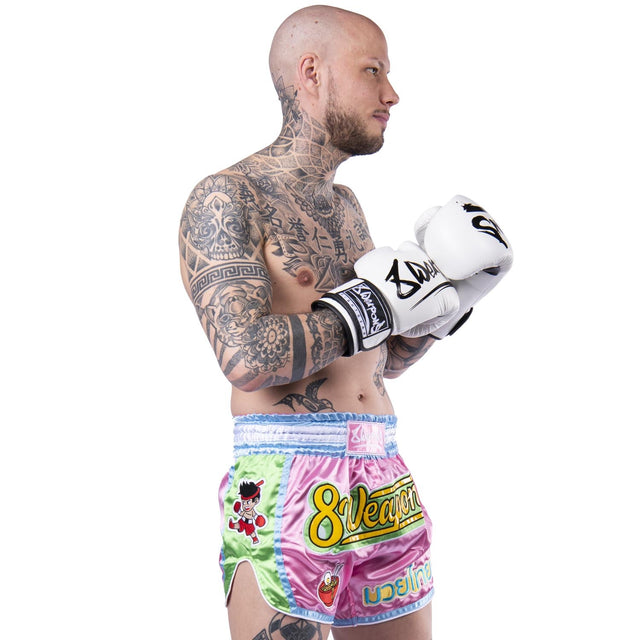 8 WEAPONS Muay Thai shorts Yummy - Lyserød