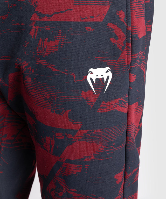 Venum UFC Trainingsanzug Zenith – Marineblau/Bordeaux/Silber