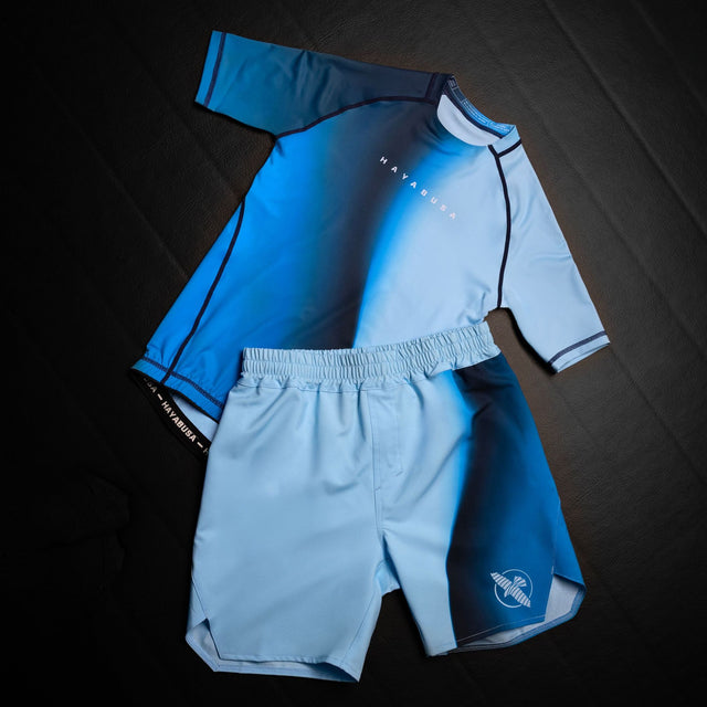 Hayabusa Rashguard Apex Nova Kurzarm Kinder – Blau