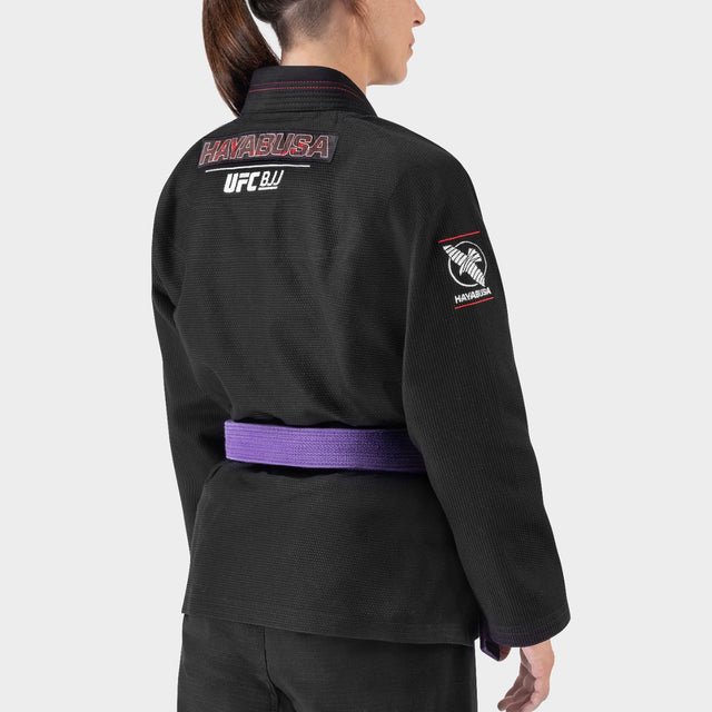 Hayabusa x UFC BJJ-gi Jacka Lightweight Dam - Svart