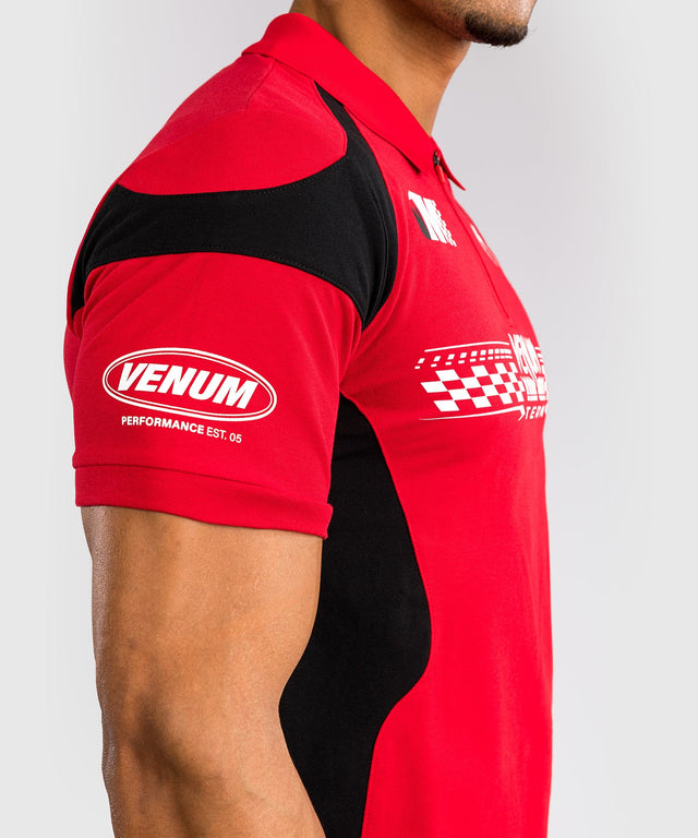 Venum Motorsport Polo Racer - Czerwony