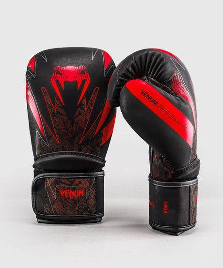 Guantes de boxeo Venum Impact Amazonia Reborn – Negro/Rojo