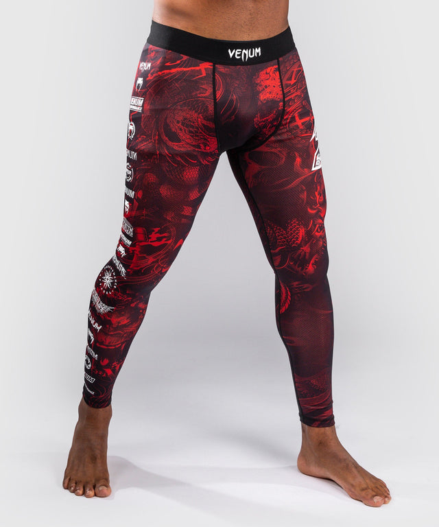Shorts de compression Venum 20th Anniversary – Noir/Rouge