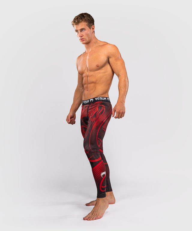 Shorts de compression Venum Crimson Viper 2.0 – Noir/Rouge