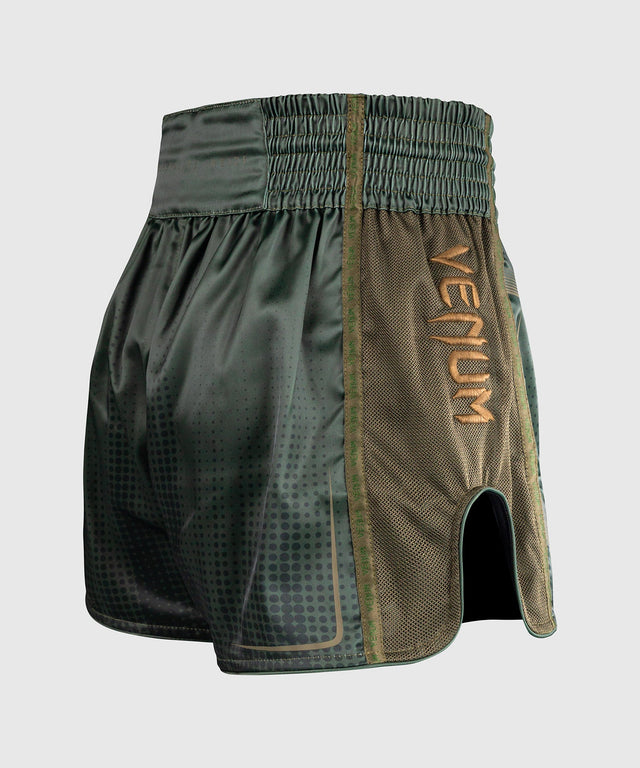 Muay Thai trenky Venum Stealth – Khaki/Tmavě zelené