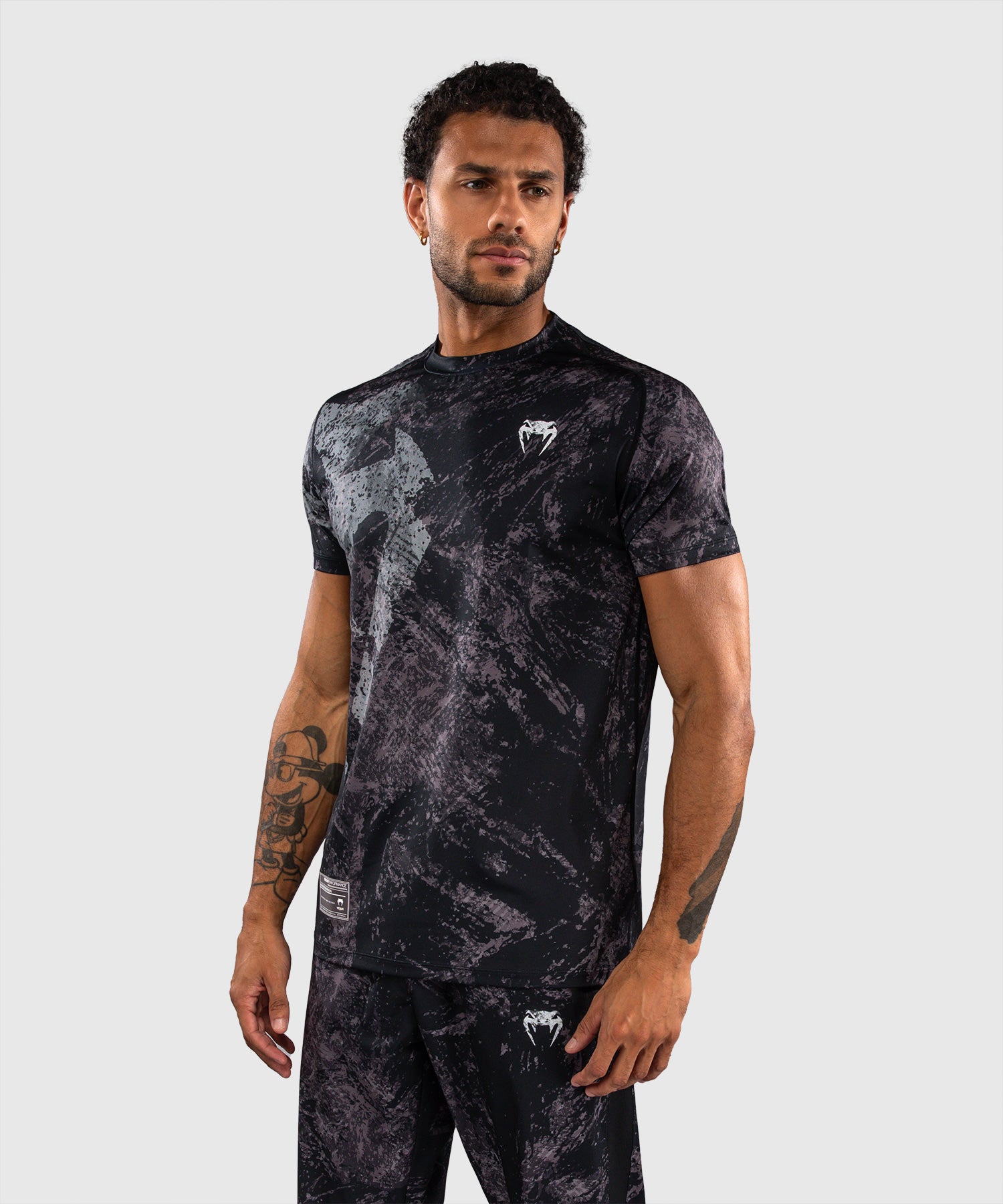 Venum T-Shirt Rage & Workout – Schwarz/Grau