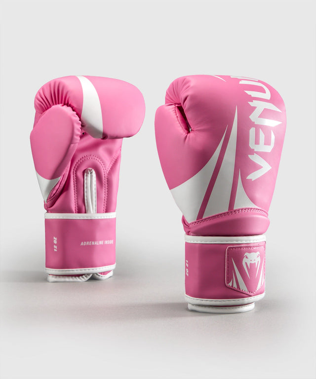 Boxerské rukavice Venum Challenger 2.5 – Růžové/Bílé