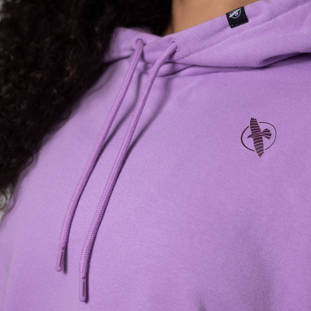 Hayabusa Hoodie Cozy Fleece til kvinder - Lavendel