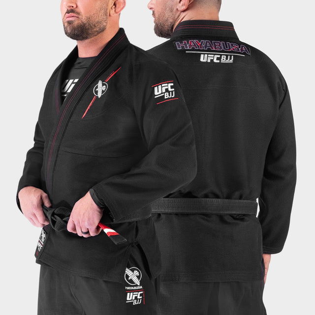 Hayabusa x UFC BJJ-Gi Jacke Lightweight – Schwarz