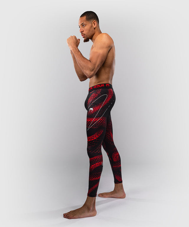 Pantaloncini a compressione Venum Matupa – Nero/Rosso/Argento