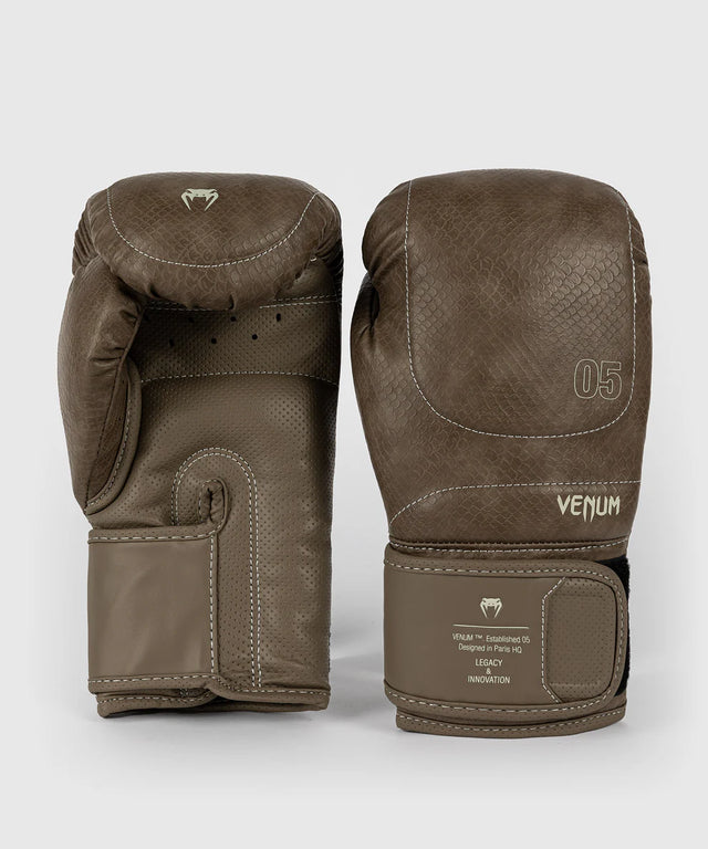 Luvas de boxe Venum Impact Evo Scales – Castanho
