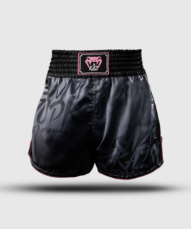 Pantaloncini Muay Thai Venum x Kaz – Nero