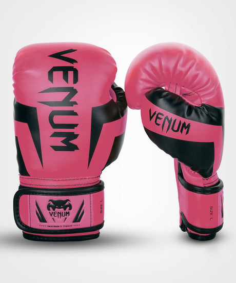 Guantoni da boxe Venum Elite Bambini – Rosa Neon