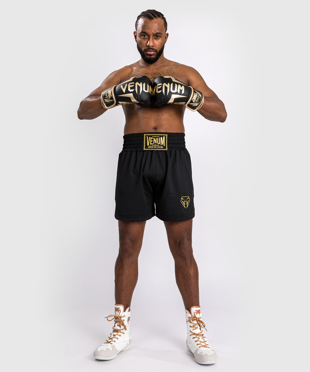 Shorts de boxe Venum Classic – Noir/Or