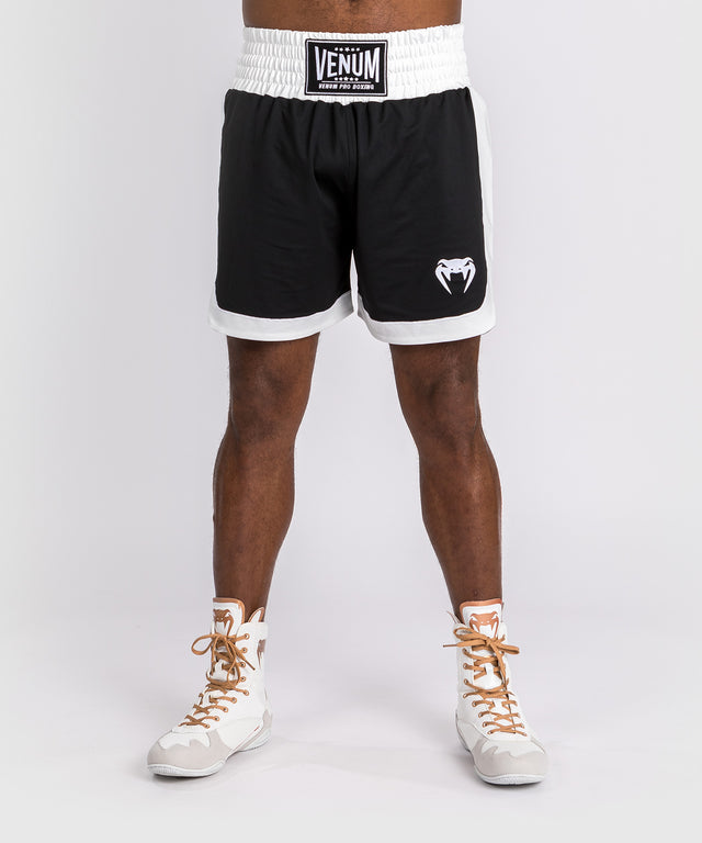 Venum Boxhosen Classic – Schwarz/Weiß