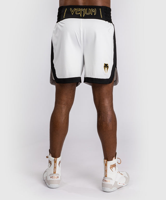 Calções de boxe Venum Classic – Branco/Preto