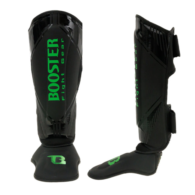 Protège-tibias Booster Bangkok – Noir/Vert