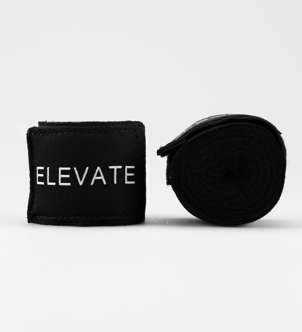 Boxerské bandáže Elevate Prime – Černé