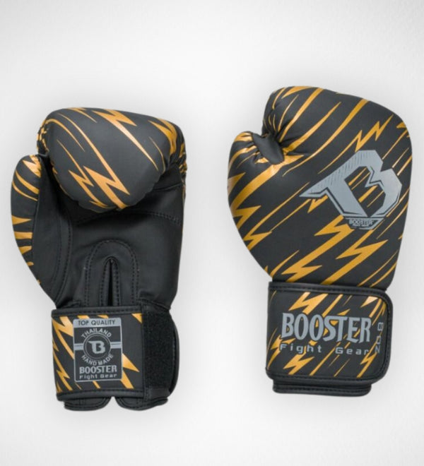 Booster Boxhandschuhe Combat Kinder – Schwarz/Gelb