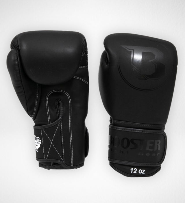 Boxerské rukavice Booster PRO BGL VX1 – Černé/Černé